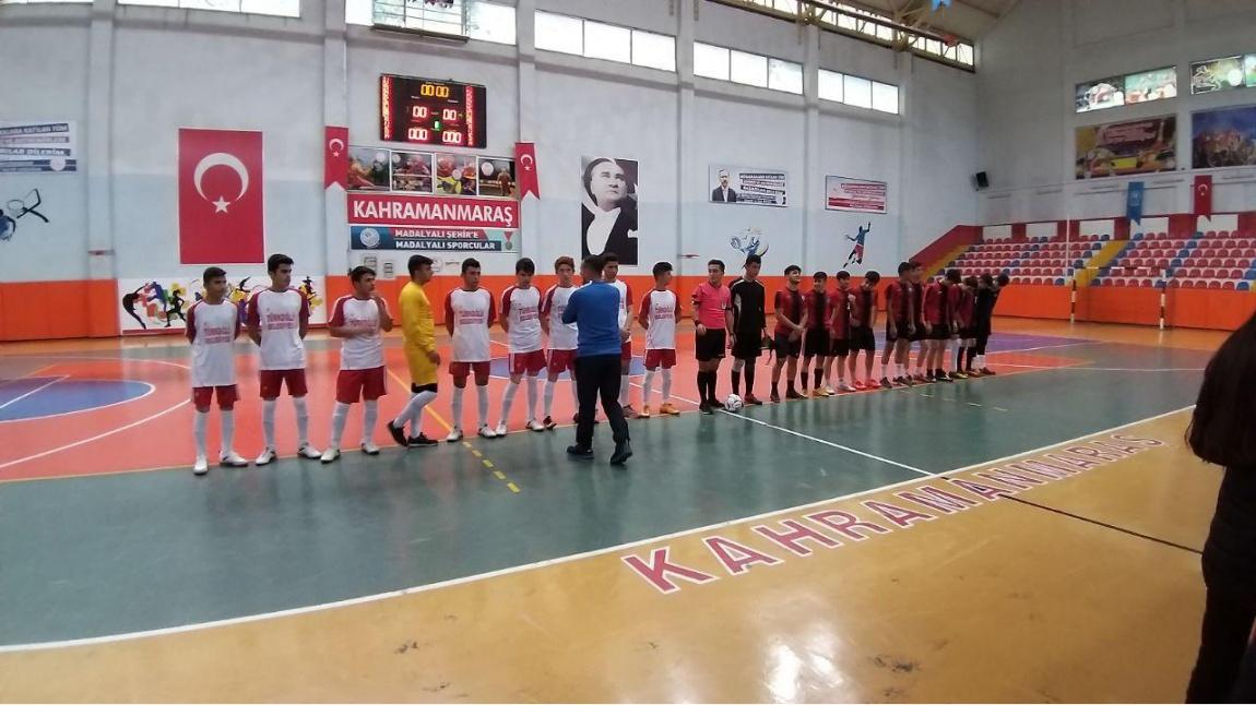 İlk Futsal Maçımız; Kahramanmaraş Spor Lisesi: 8 Bozhüyük ÇPAL:2